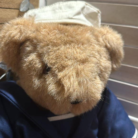 The Vermont Company Navy Teddy Bear - Picture 2 of 7